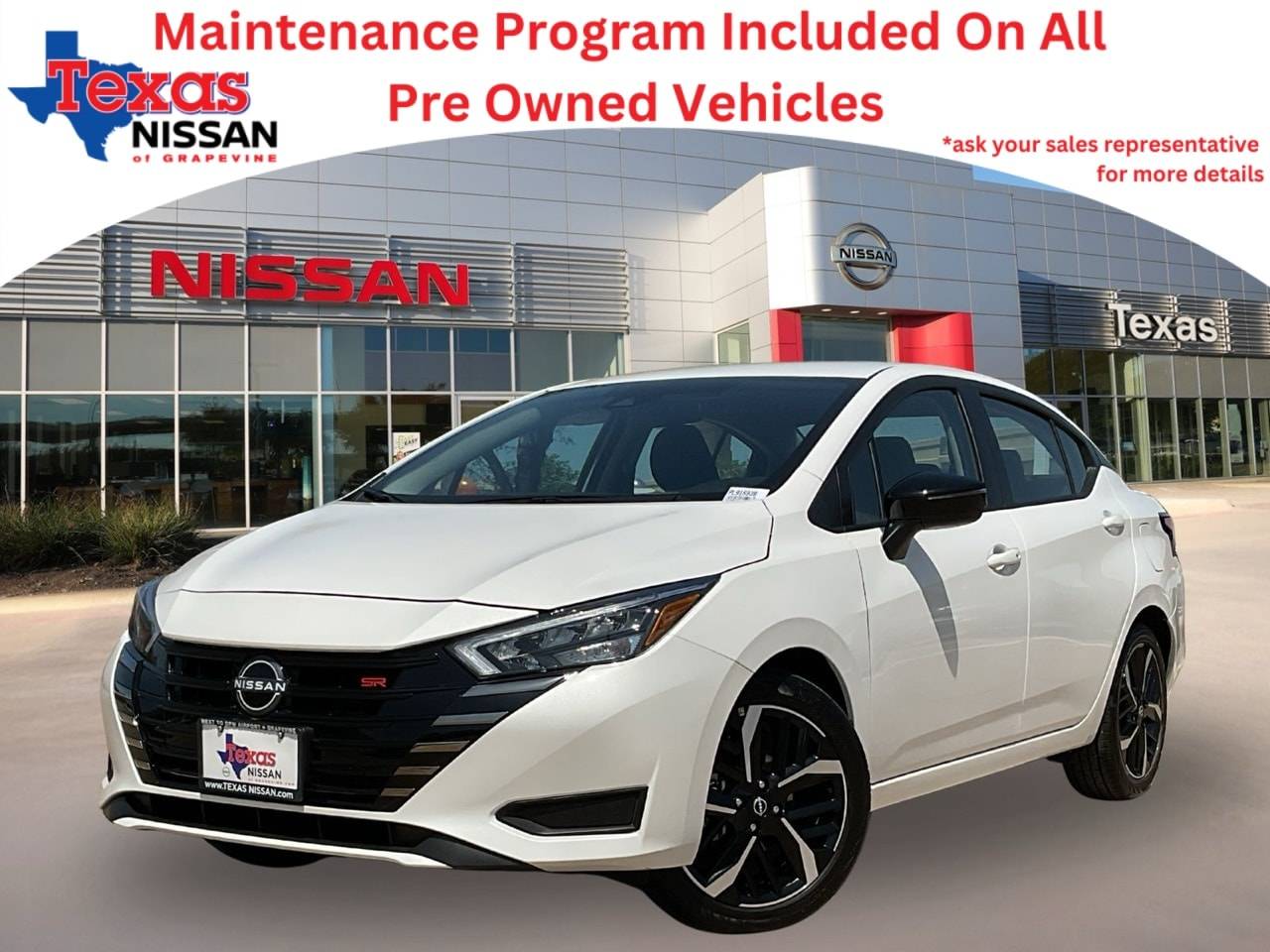 2024 Nissan Versa SR — Sedan — 7,726 mi — Grapevine, TX