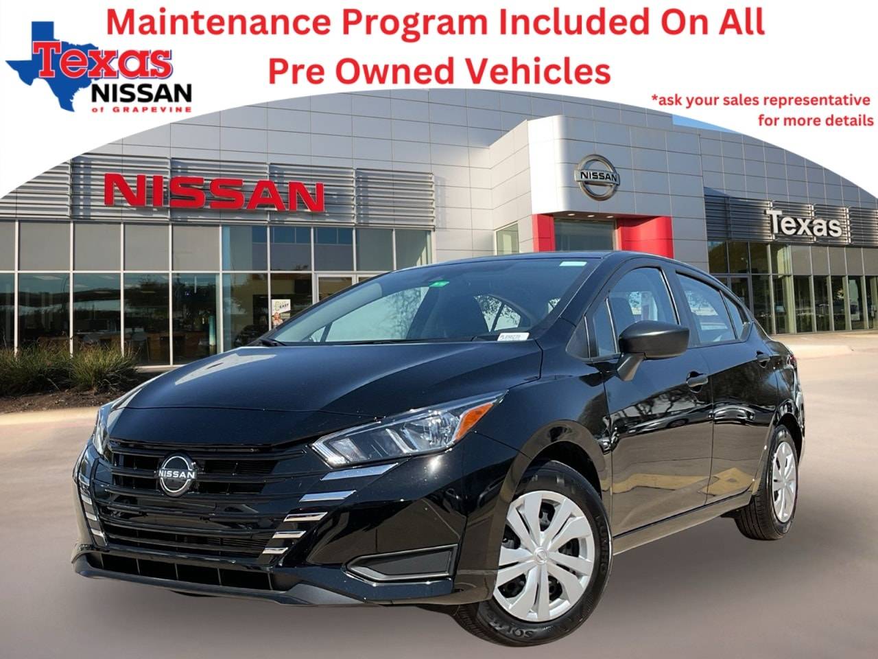 2024 Nissan Versa S — Sedan — 11,681 mi — Grapevine, TX