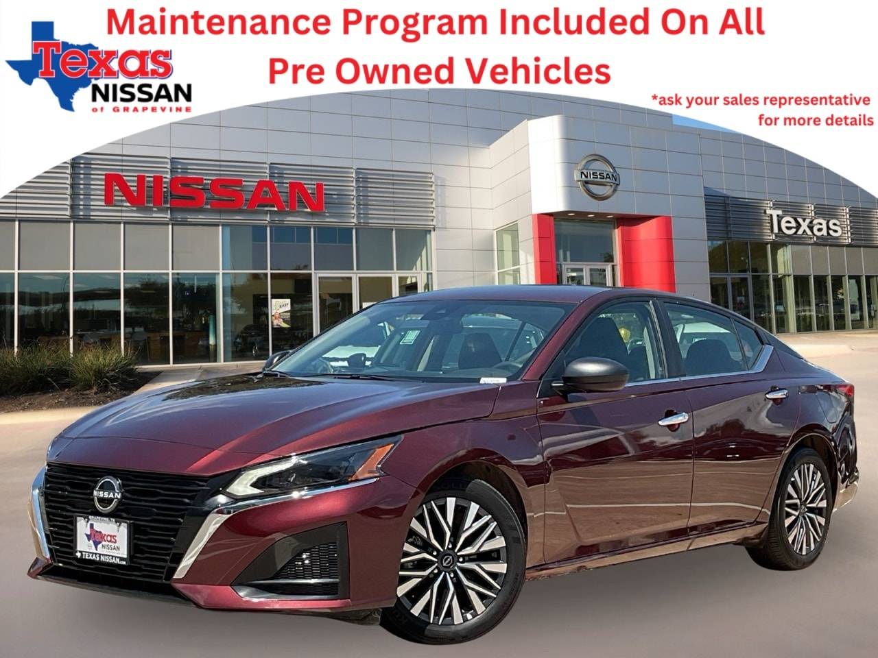 2024 Nissan Altima SV — Sedan — 21,046 mi — Grapevine, TX