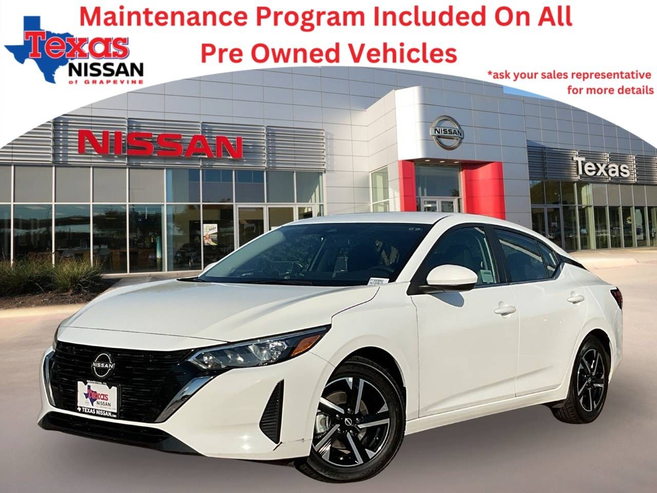 2024 Nissan Sentra SV — Sedan — 35,437 mi — Grapevine, TX