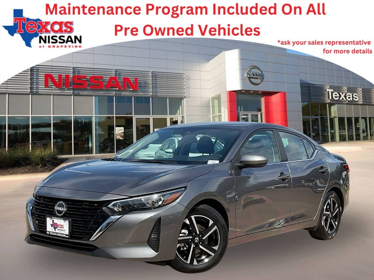 2024 Nissan Sentra SV — Sedan — 24,862 mi — Grapevine, TX
