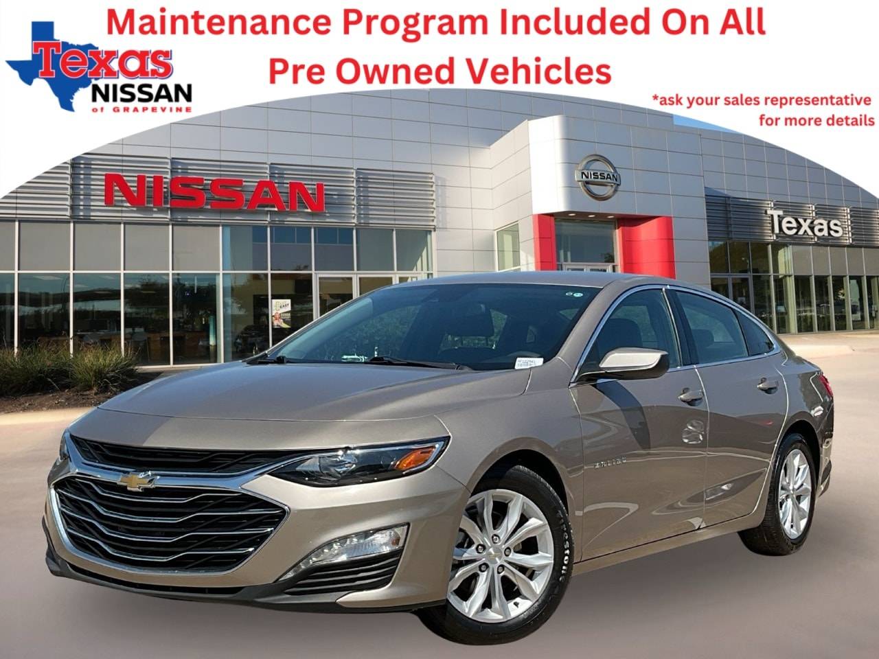 2023 Chevrolet Malibu LT — Sedan — 48,118 mi — Grapevine, TX