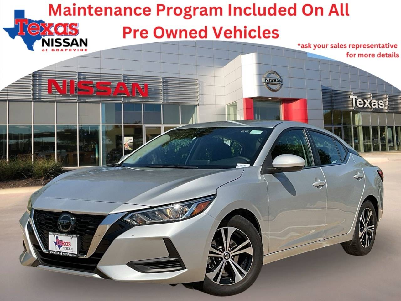 2023 Nissan Sentra SV — Sedan — 44,090 mi — Grapevine, TX