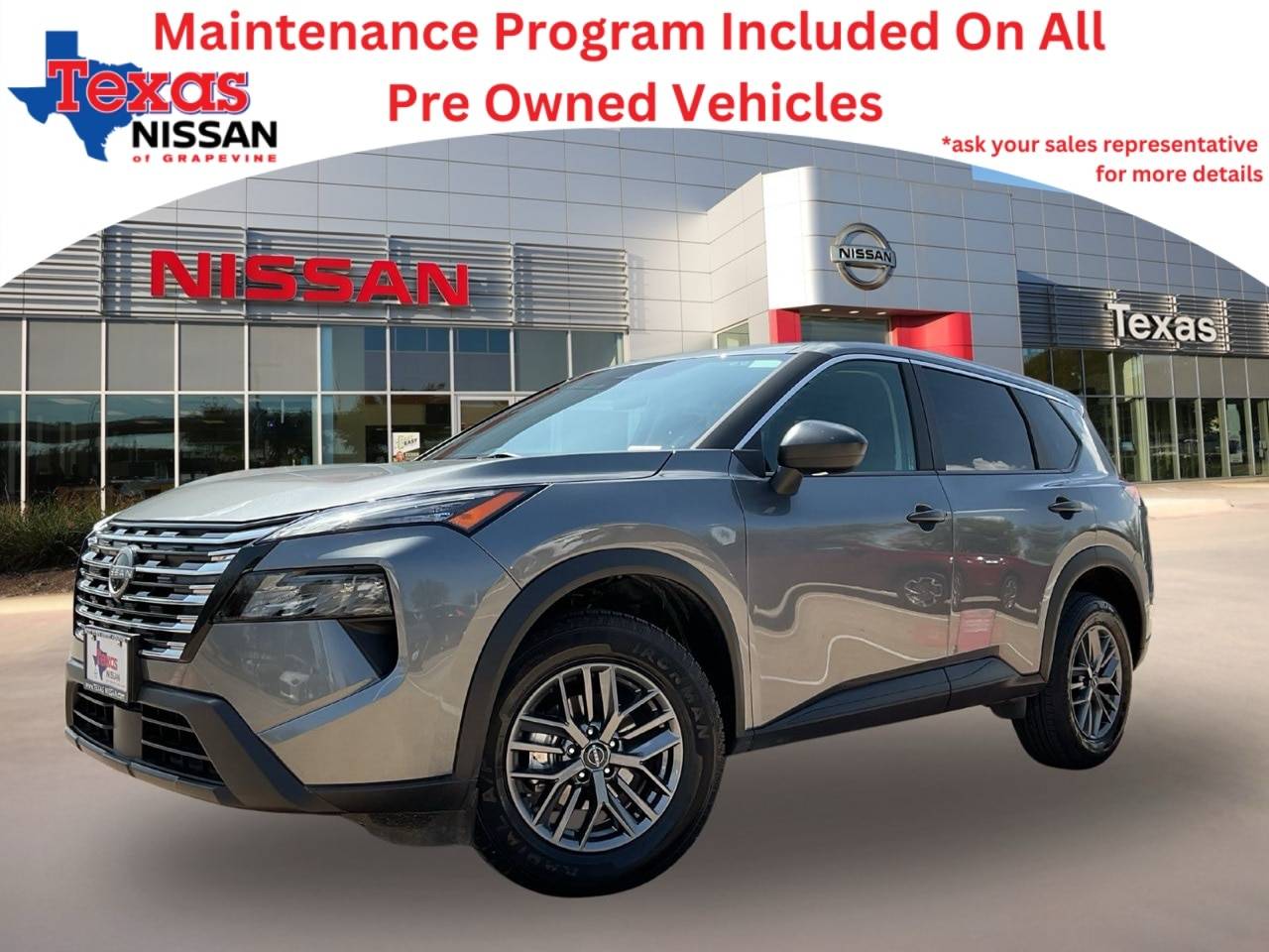2024 Nissan Rogue S — SUV — 25,924 mi — Grapevine, TX