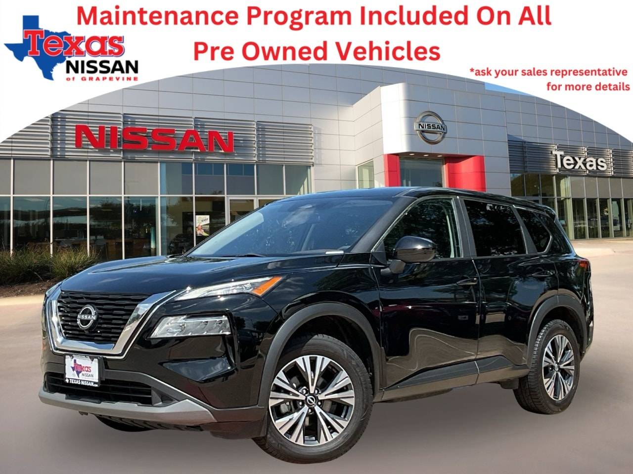 2023 Nissan Rogue SV — SUV — 52,056 mi — Grapevine, TX
