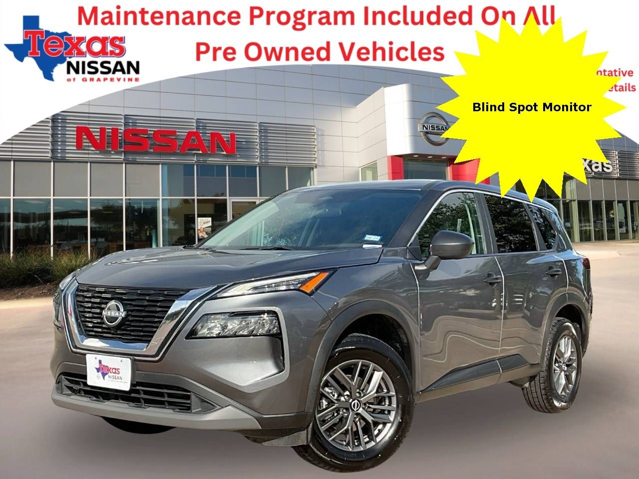2023 Nissan Rogue S — SUV — 47,137 mi — Grapevine, TX