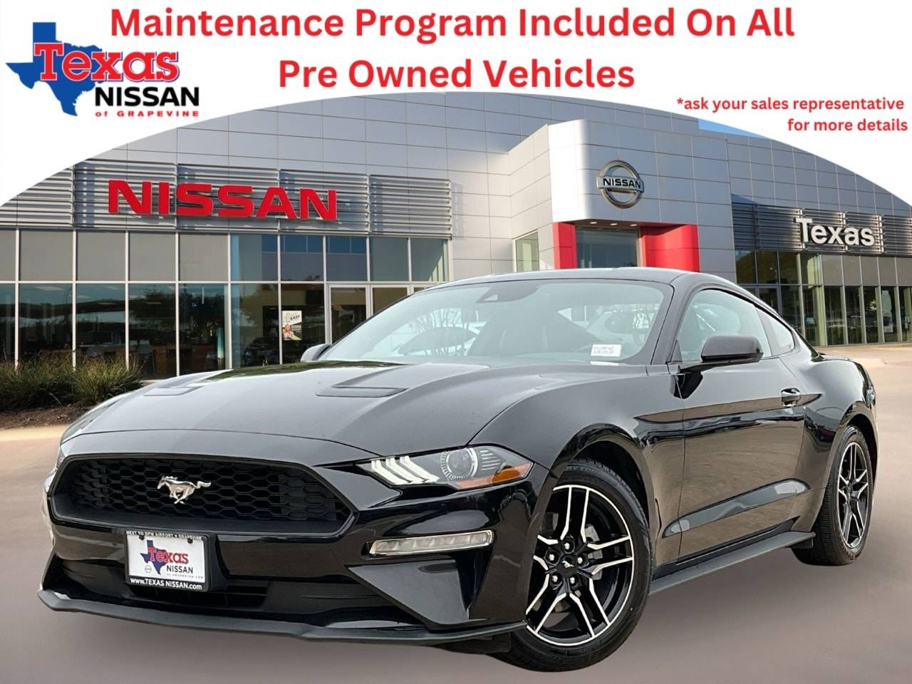 2023 Ford Mustang EcoBoost Premium — Coupe — 39,494 mi — Grapevine, TX