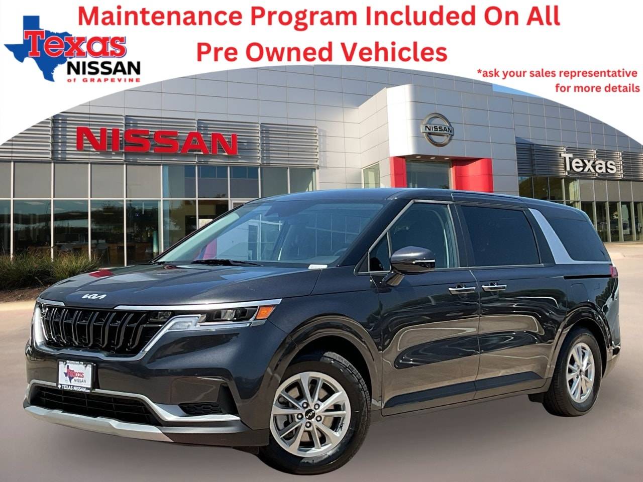 2024 Kia Carnival LXS — Minivan — 30,378 mi — Grapevine, TX