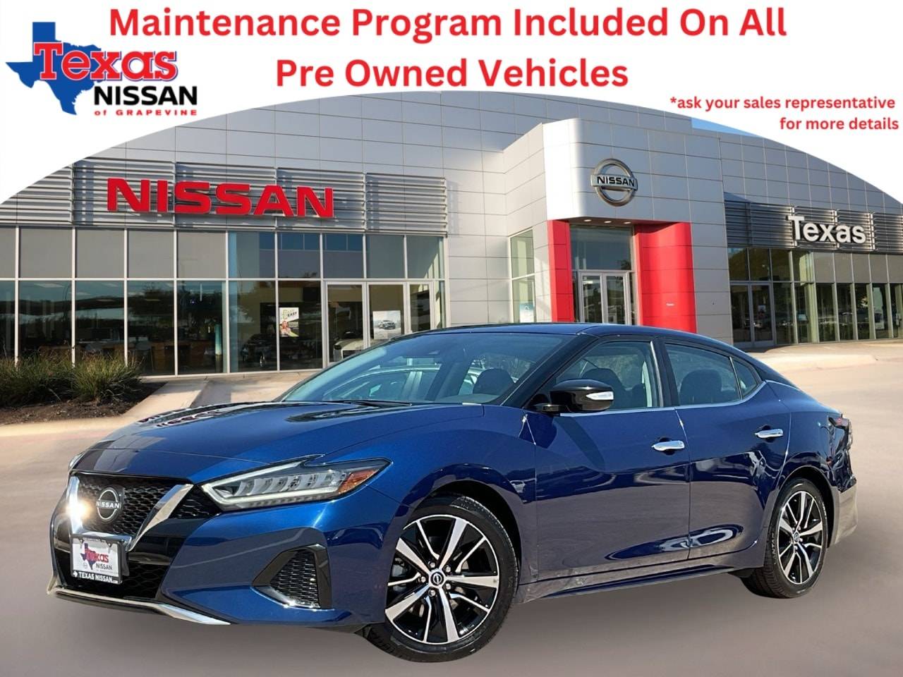 2023 Nissan Maxima SV — Sedan — 48,337 mi — Grapevine, TX