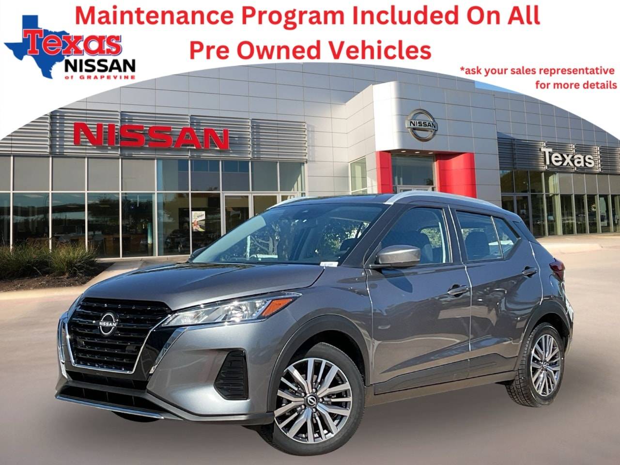 2024 Nissan Kicks SV — SUV — 33,525 mi — Grapevine, TX
