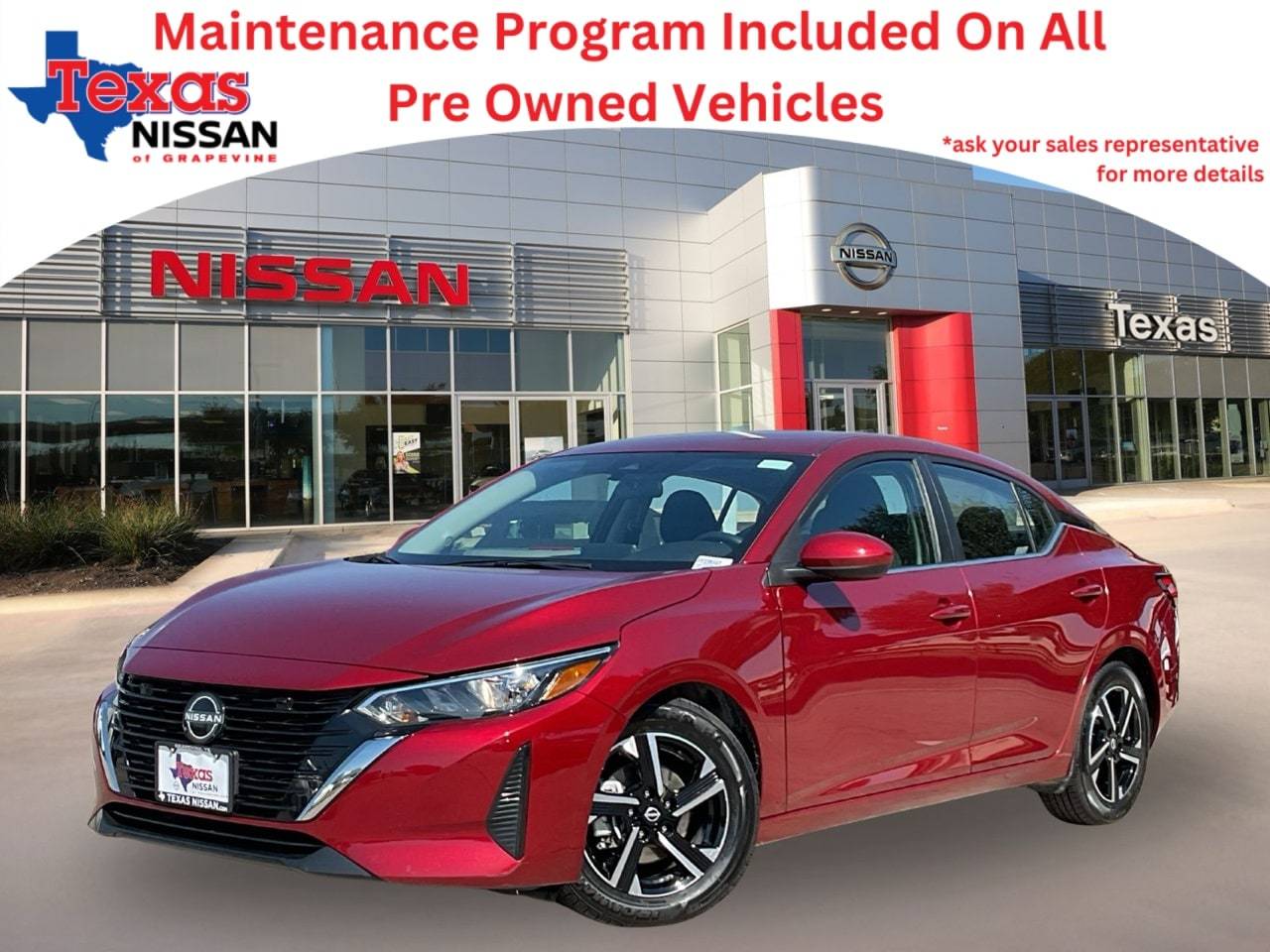 2024 Nissan Sentra SV — Sedan — 42,658 mi — Grapevine, TX