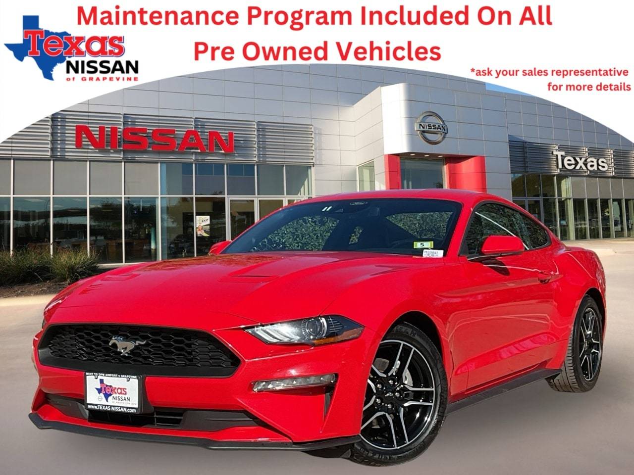 2023 Ford Mustang EcoBoost Premium — Coupe — 37,375 mi — Grapevine, TX