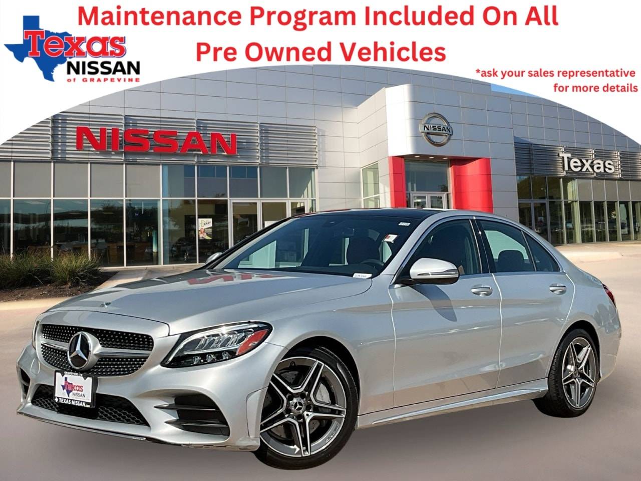 2019 Mercedes-Benz C-Class C 300 — Sedan — 50,895 mi — Grapevine, TX