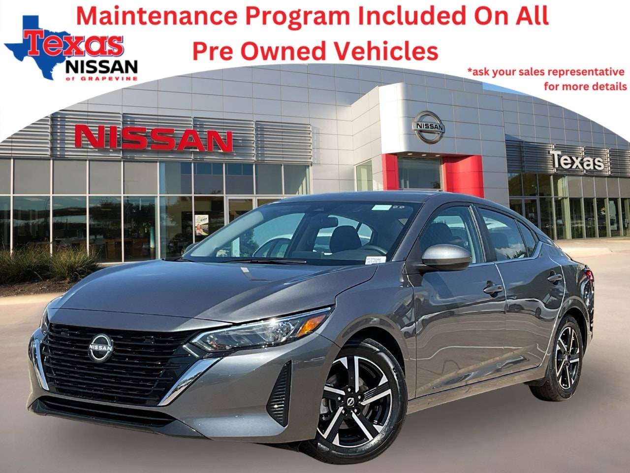2024 Nissan Sentra SV — Sedan — 24,009 mi — Grapevine, TX