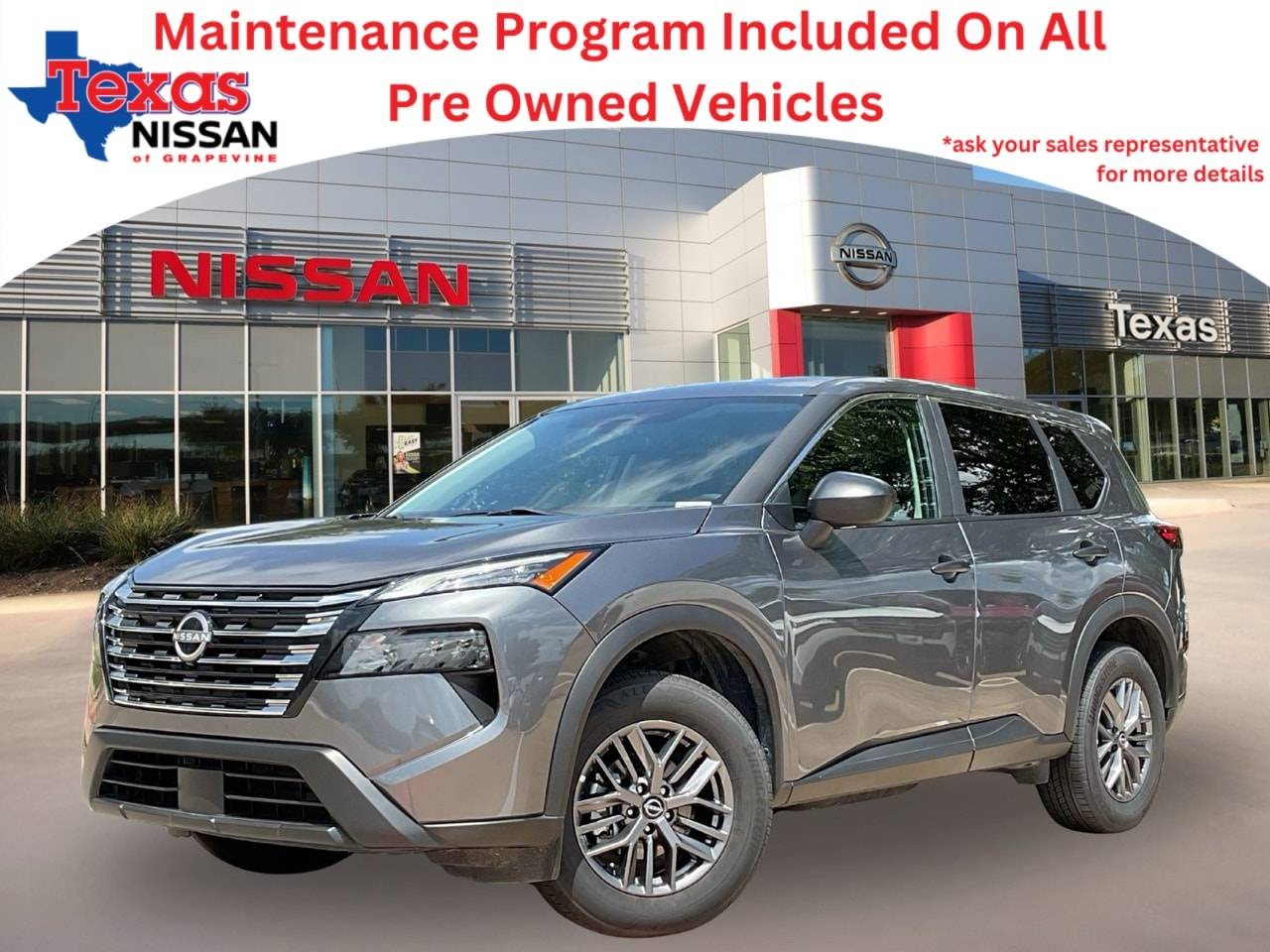 2024 Nissan Rogue S — SUV — 23,337 mi — Grapevine, TX