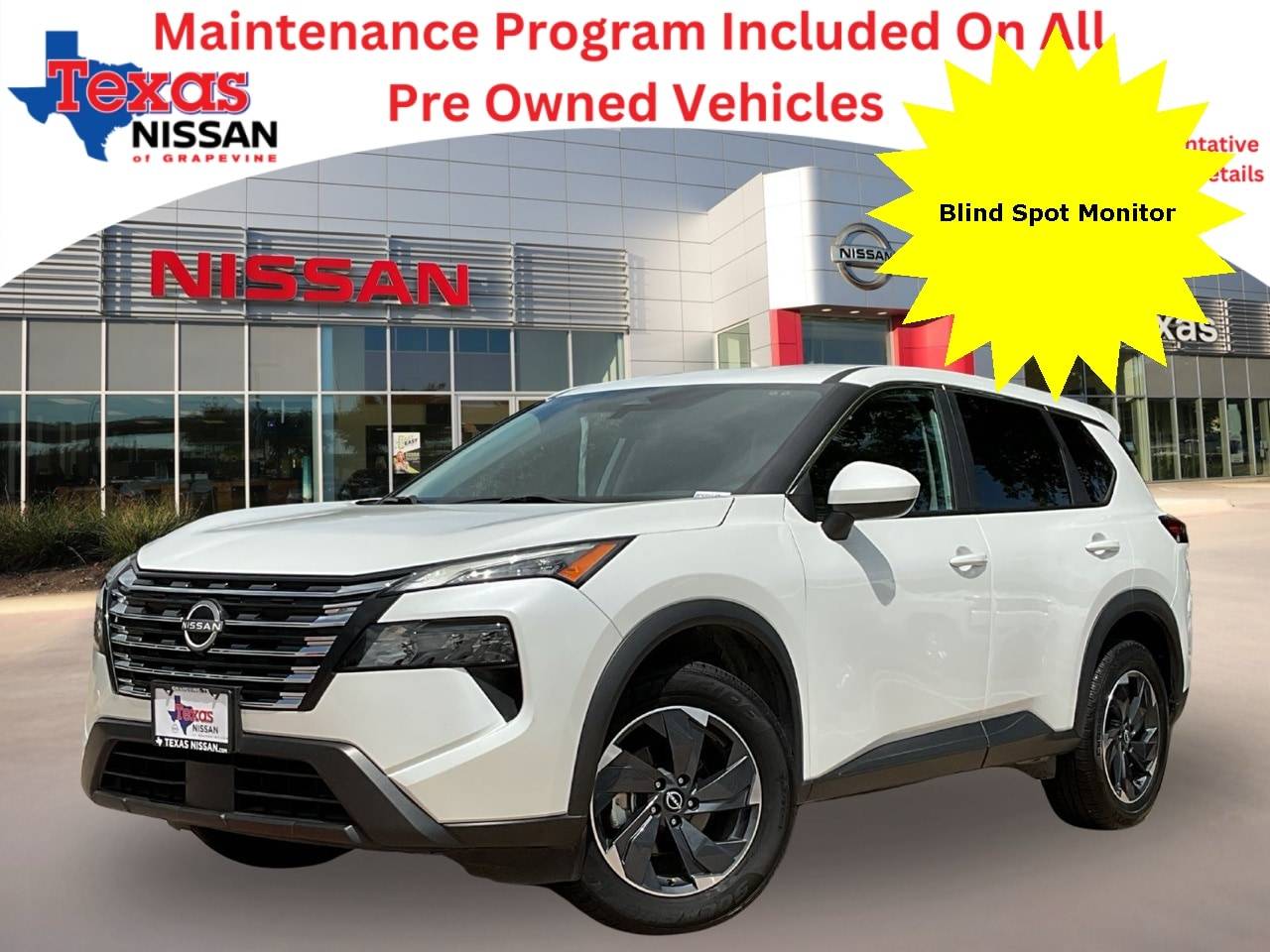 2024 Nissan Rogue SV — SUV — 36,034 mi — Grapevine, TX