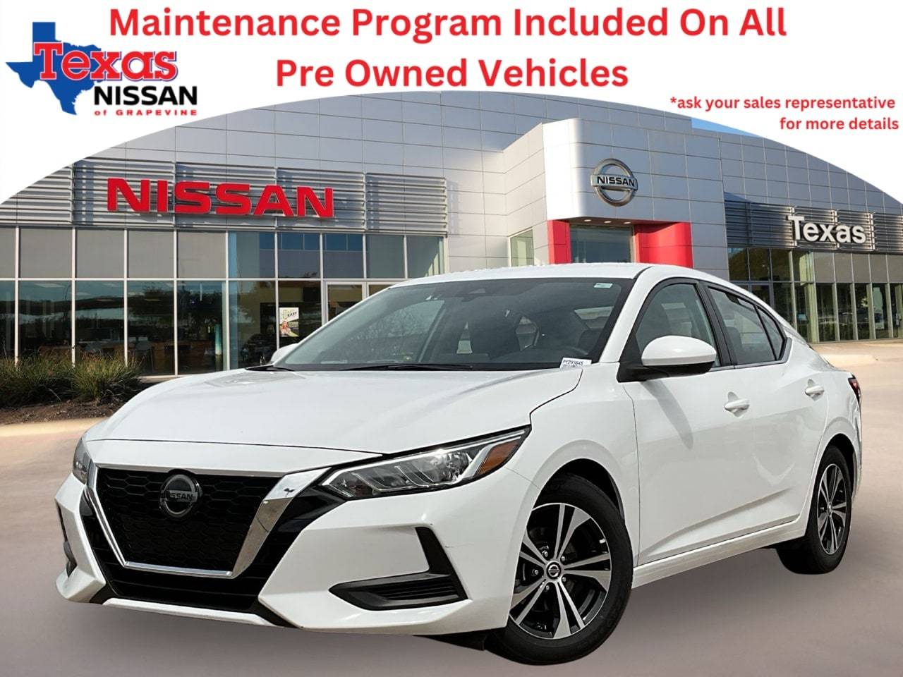 2023 Nissan Sentra SV — Sedan — 45,962 mi — Grapevine, TX