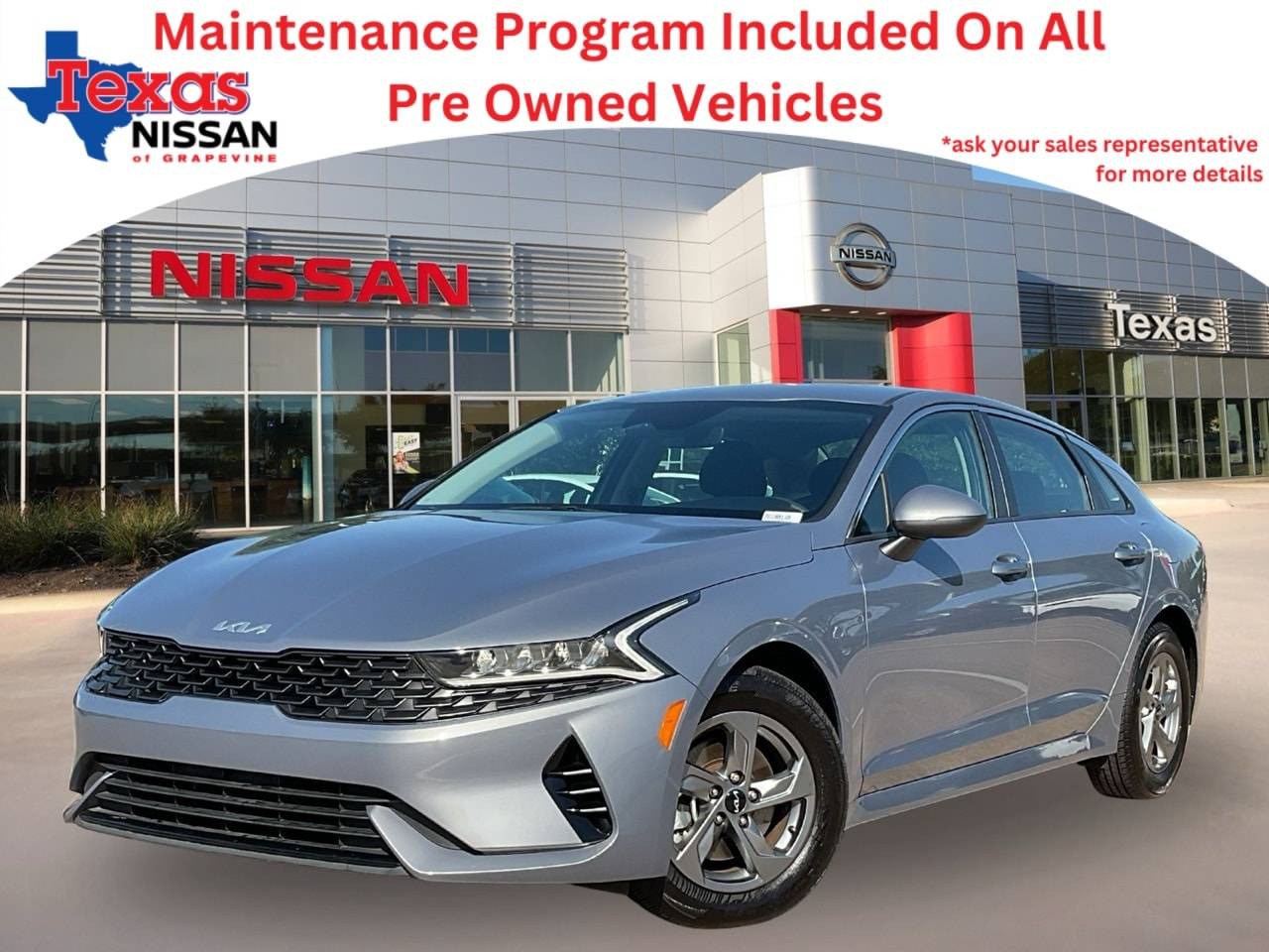 2023 Kia K5 LXS — Sedan — 52,675 mi — Grapevine, TX