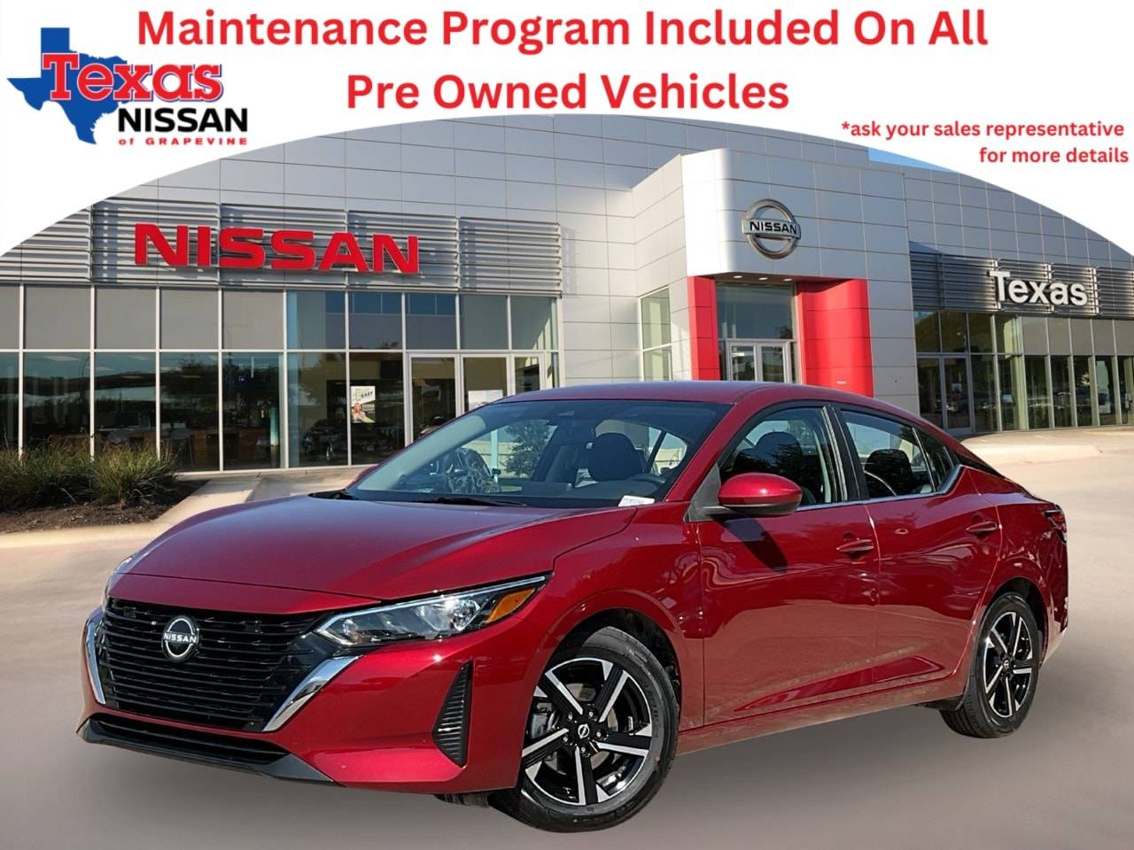 2024 Nissan Sentra SV — Sedan — 34,645 mi — Grapevine, TX