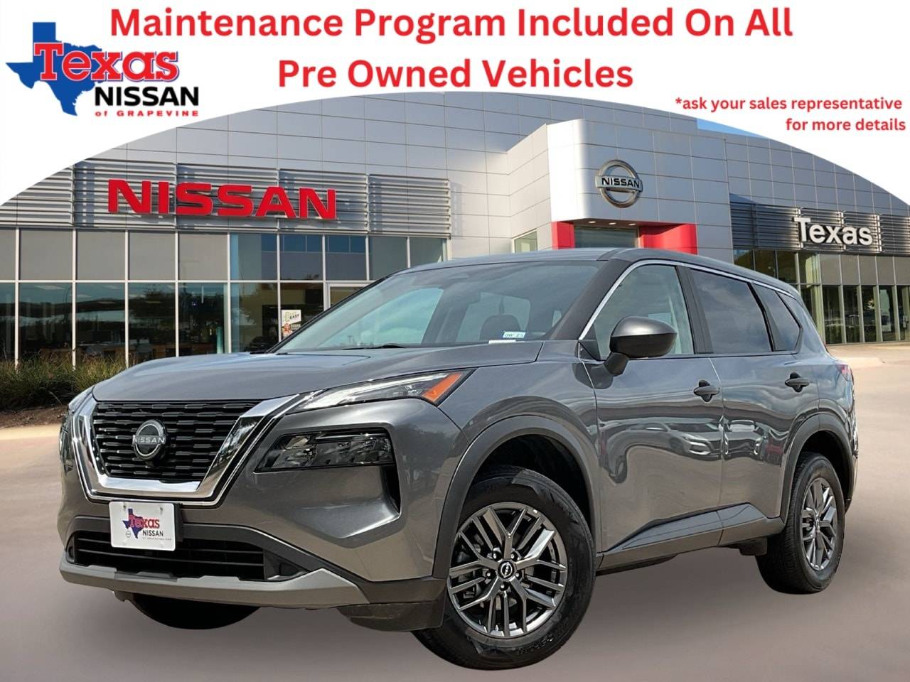 2023 Nissan Rogue S — SUV — 58,121 mi — Grapevine, TX