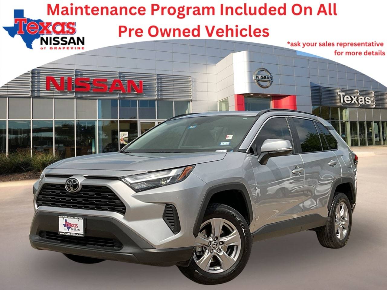 2022 Toyota RAV4 XLE — SUV — 25,653 mi — Grapevine, TX