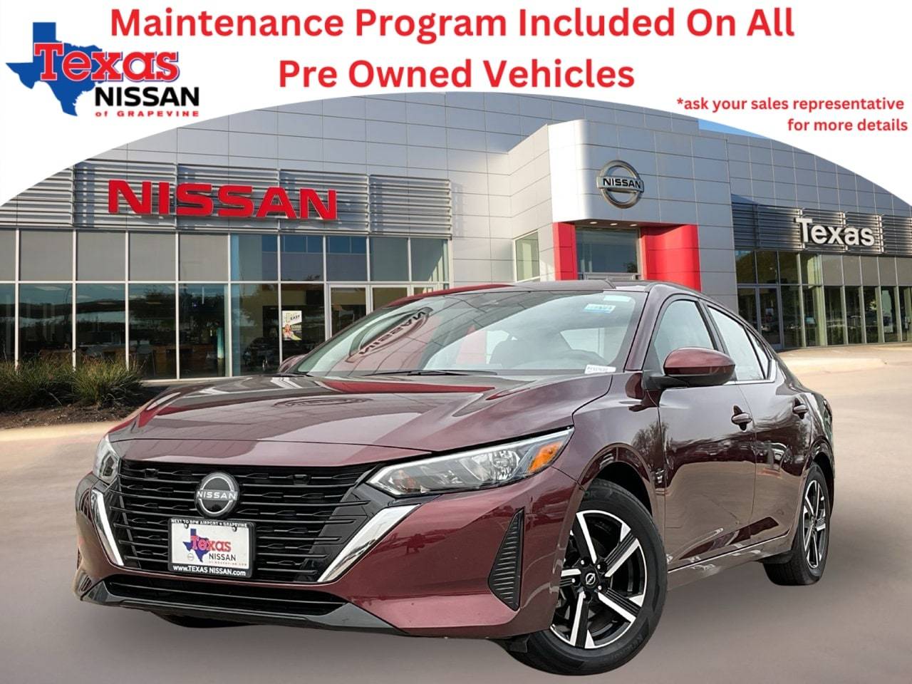 2024 Nissan Sentra SV — Sedan — 15,955 mi — Grapevine, TX
