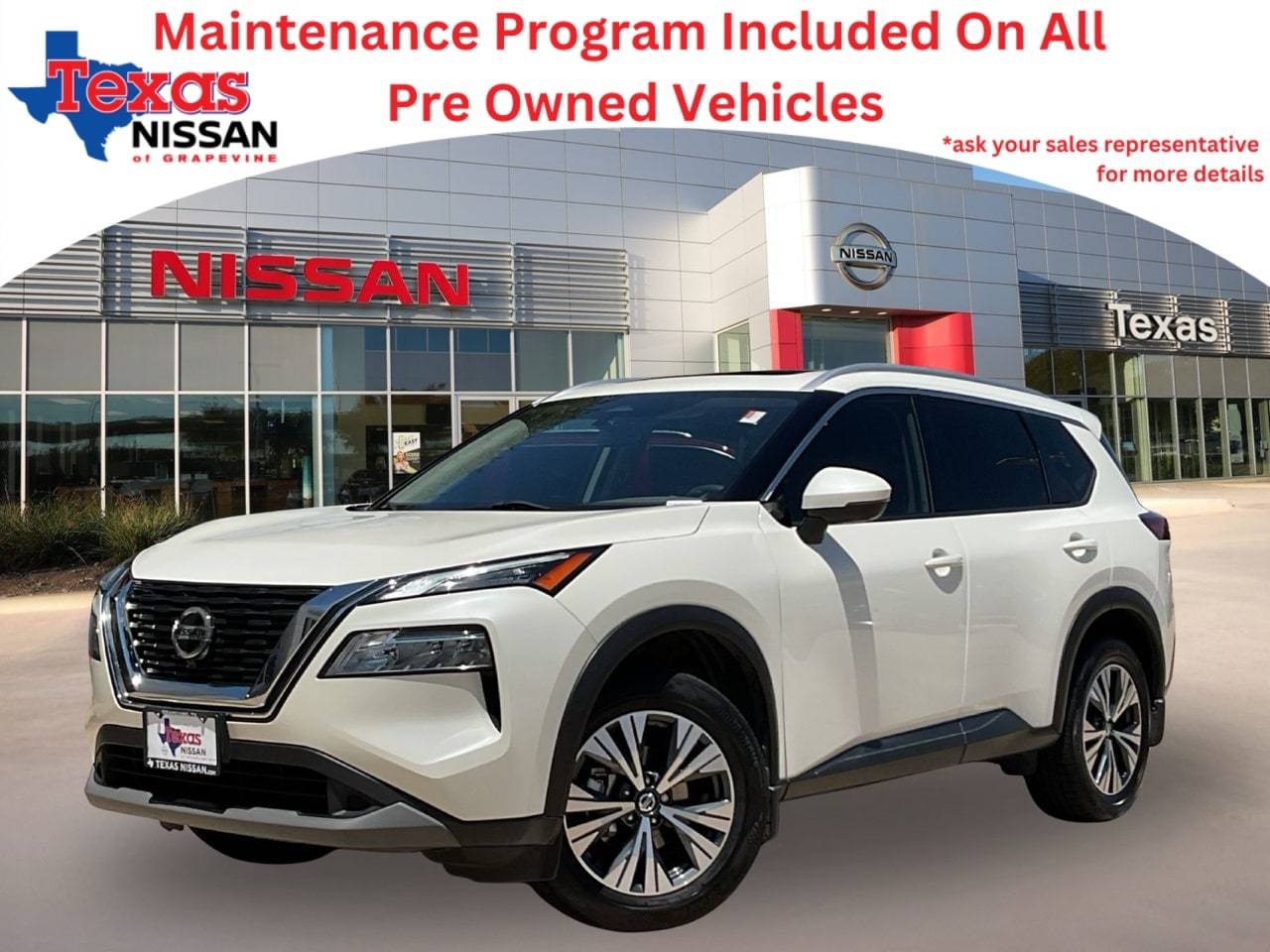2021 Nissan Rogue SV — SUV — 112,213 mi — Grapevine, TX