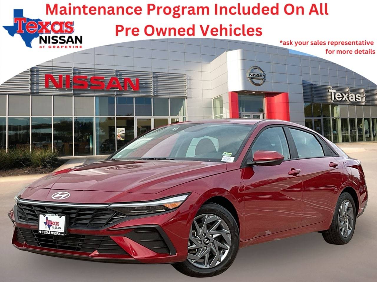 2024 Hyundai Elantra SEL — Sedan — 23,147 mi — Grapevine, TX