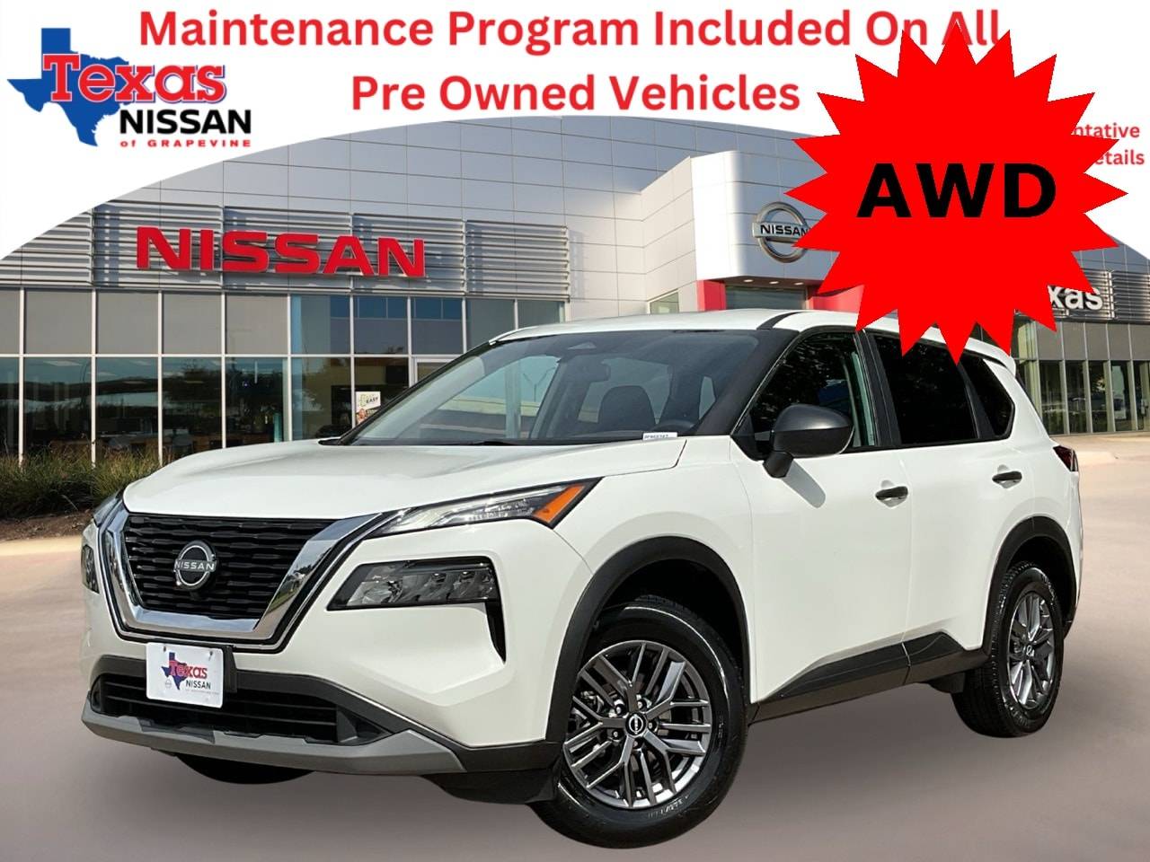 2023 Nissan Rogue S — SUV — 52,692 mi — Grapevine, TX