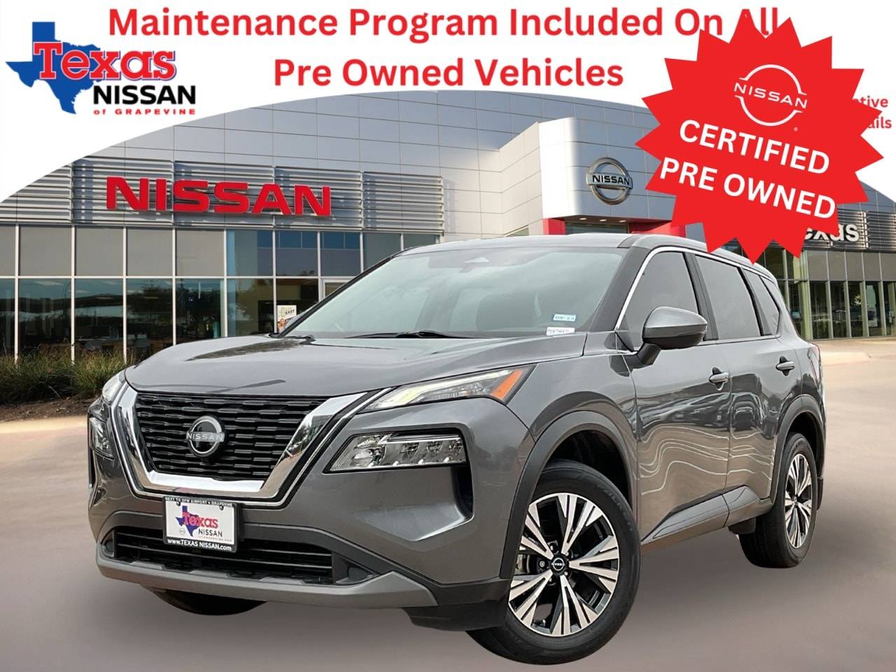 2023 Nissan Rogue SV — SUV — 22,942 mi — Grapevine, TX