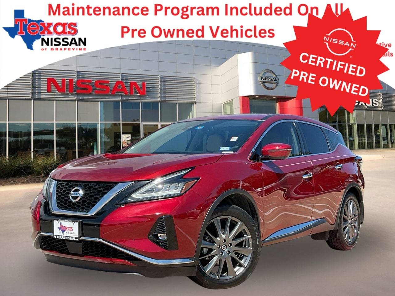 2021 Nissan Murano SV — SUV — 21,112 mi — Grapevine, TX