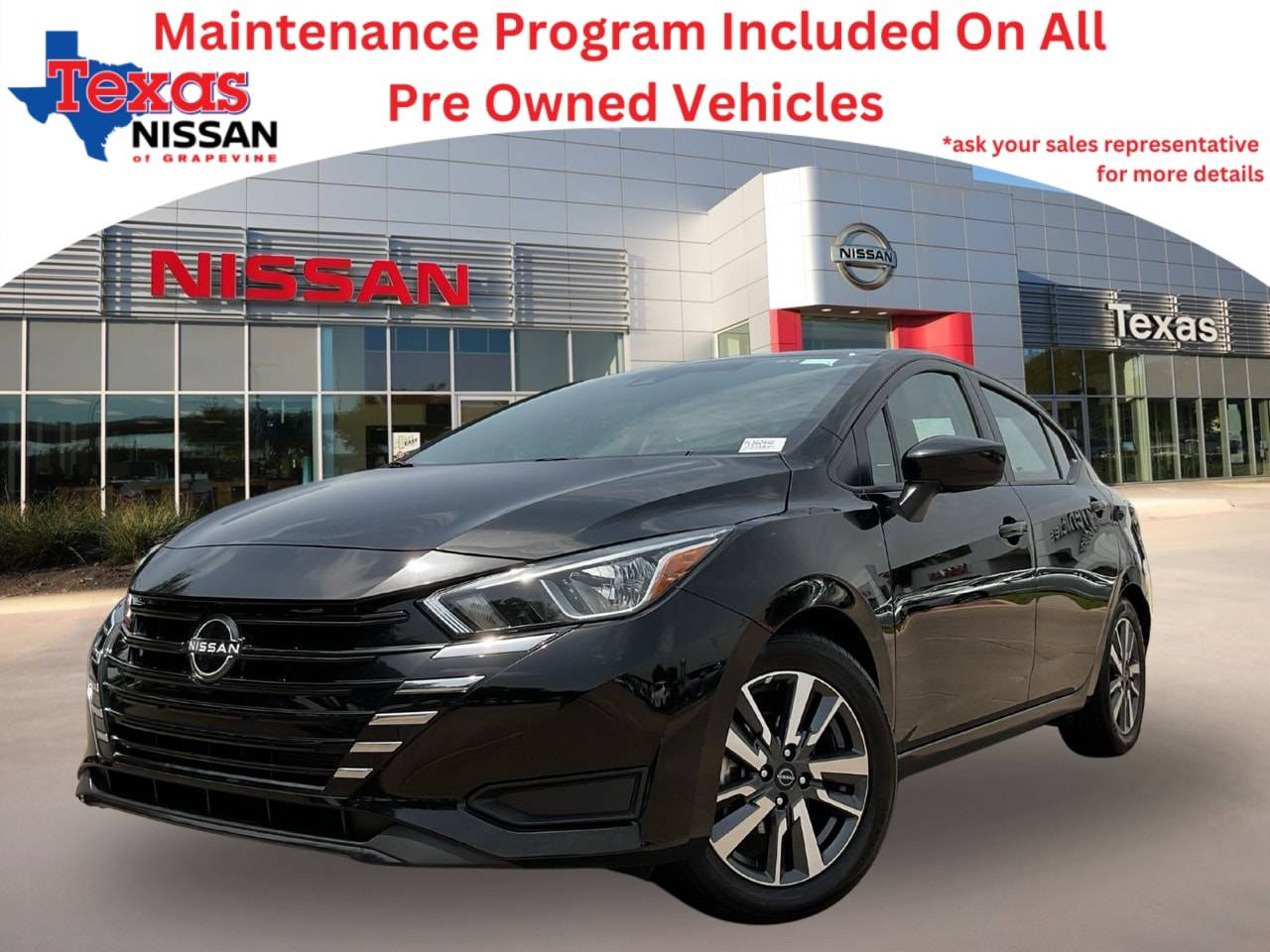 2023 Nissan Versa SV — Sedan — 41,808 mi — Grapevine, TX