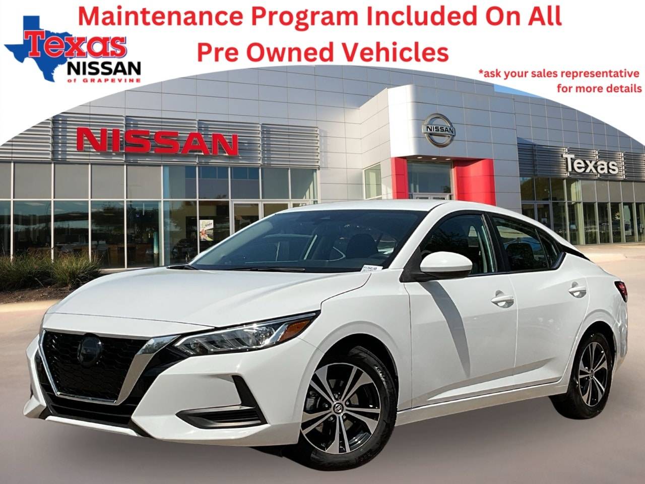 2023 Nissan Sentra SV — Sedan — 41,153 mi — Grapevine, TX