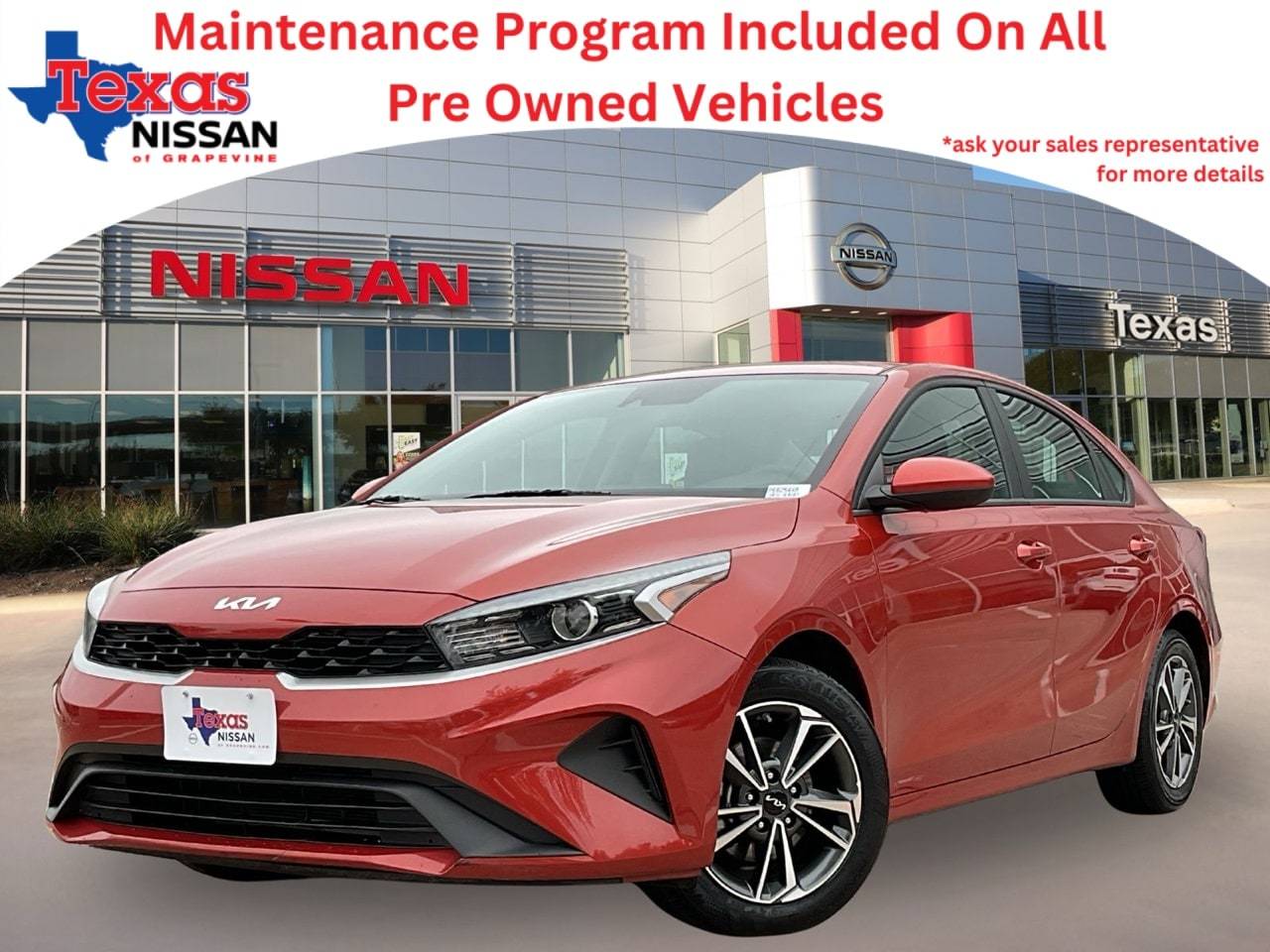 2023 Kia Forte LXS — Sedan — 45,477 mi — Grapevine, TX