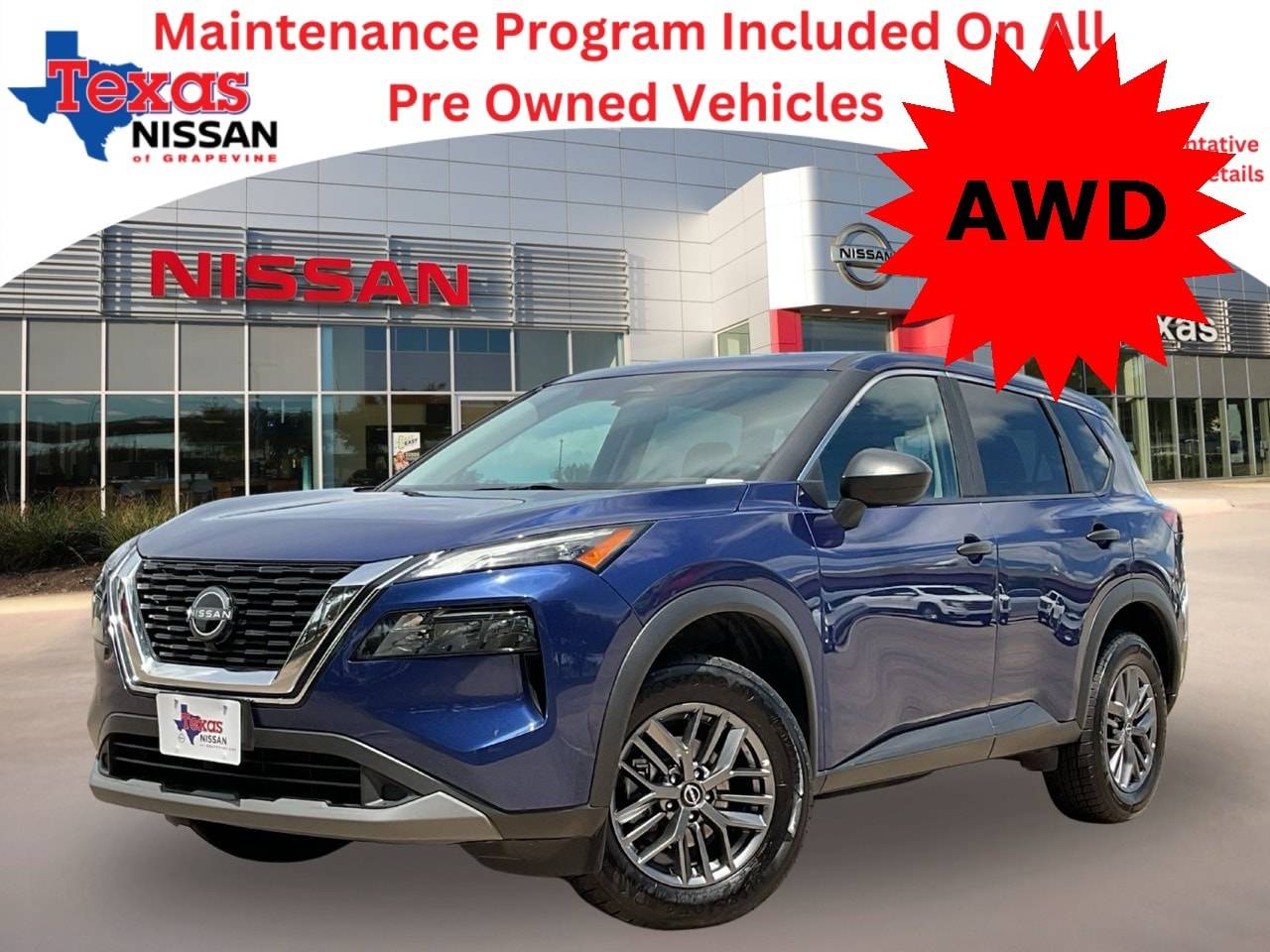 2023 Nissan Rogue S — SUV — 50,591 mi — Grapevine, TX