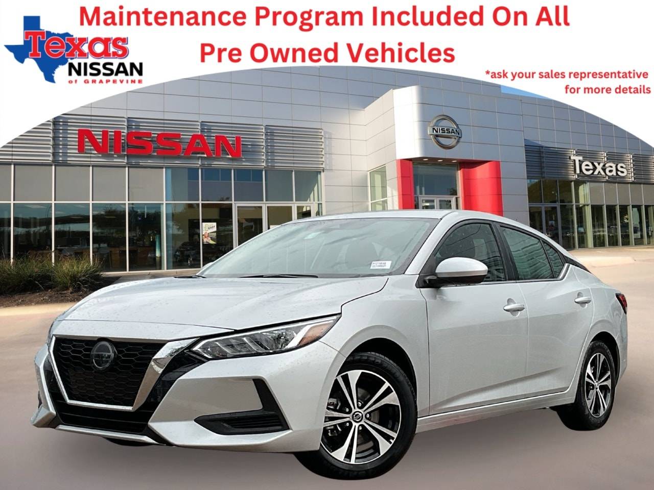 2023 Nissan Sentra SV — Sedan — 47,910 mi — Grapevine, TX