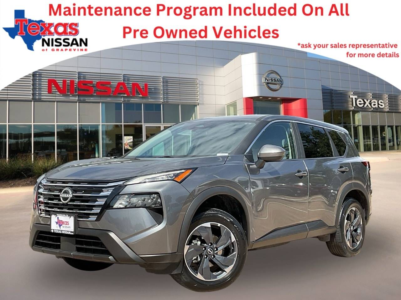 2024 Nissan Rogue SV — SUV — 24,609 mi — Grapevine, TX
