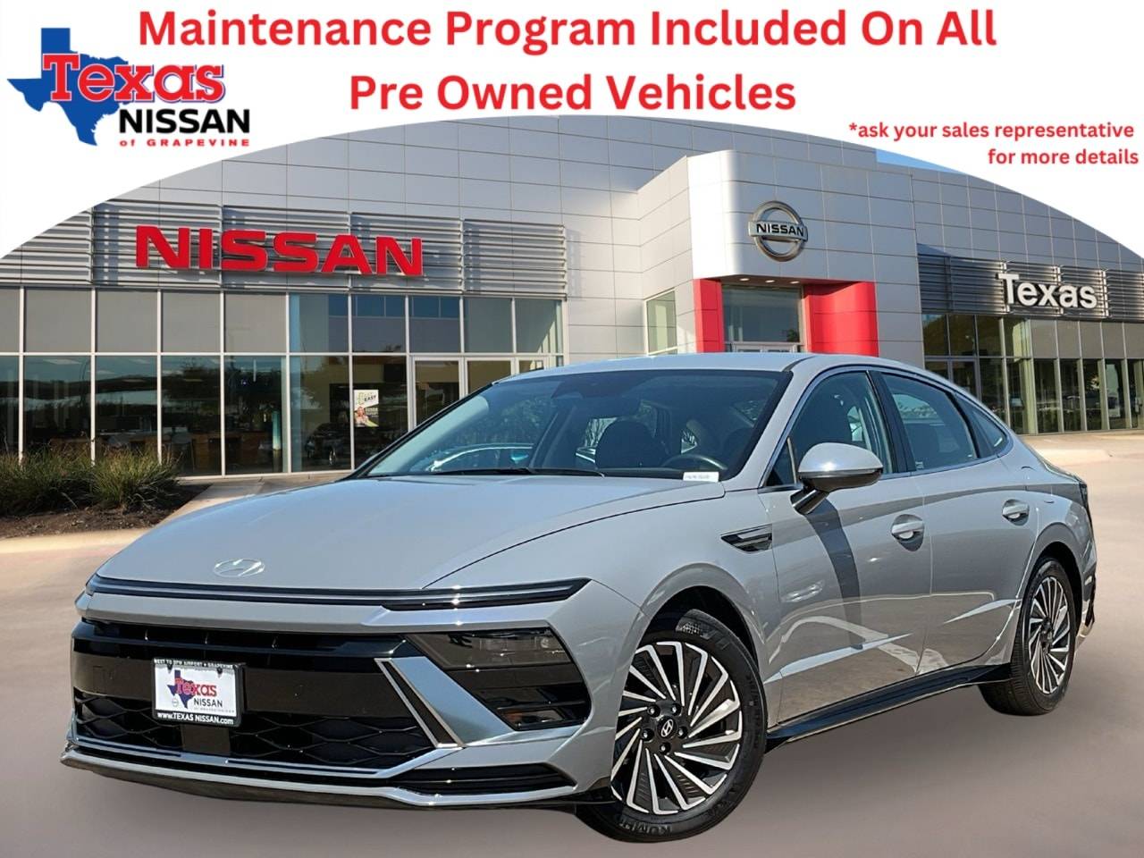 2024 Hyundai Sonata Hybrid SEL — Sedan — 19,879 mi — Grapevine, TX