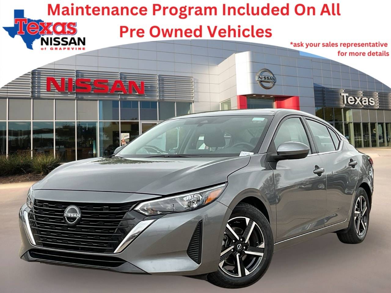 2024 Nissan Sentra SV — Sedan — 29,038 mi — Grapevine, TX