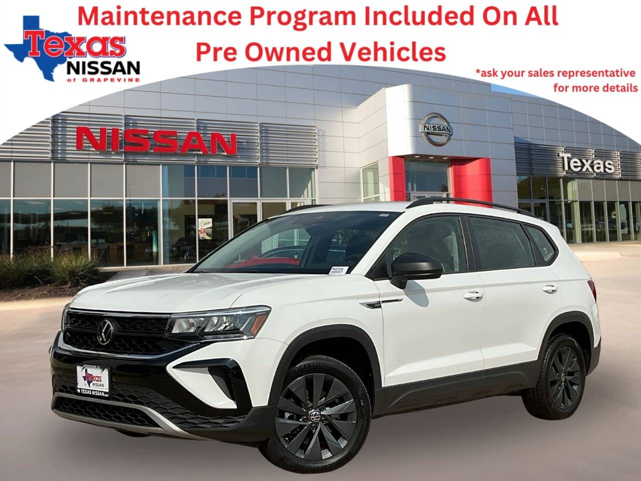 2024 Volkswagen Taos S — SUV — 26,475 mi — Grapevine, TX