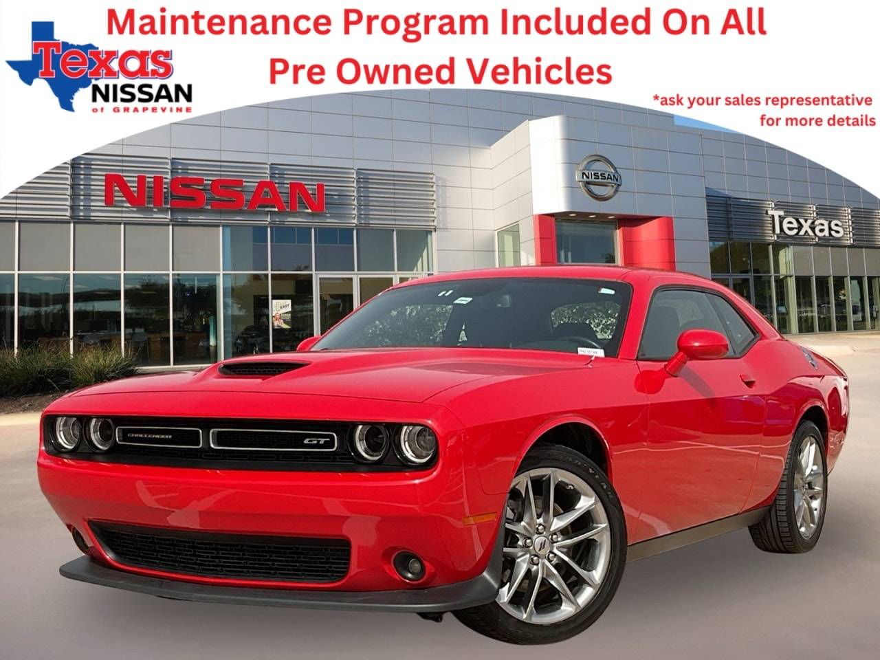 2022 Dodge Challenger GT — Coupe — 34,694 mi — Grapevine, TX