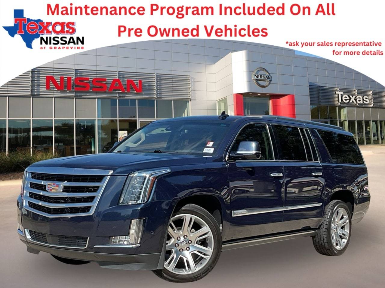2018 Cadillac Escalade Premium Luxury — SUV — 93,818 mi — Grapevine, TX