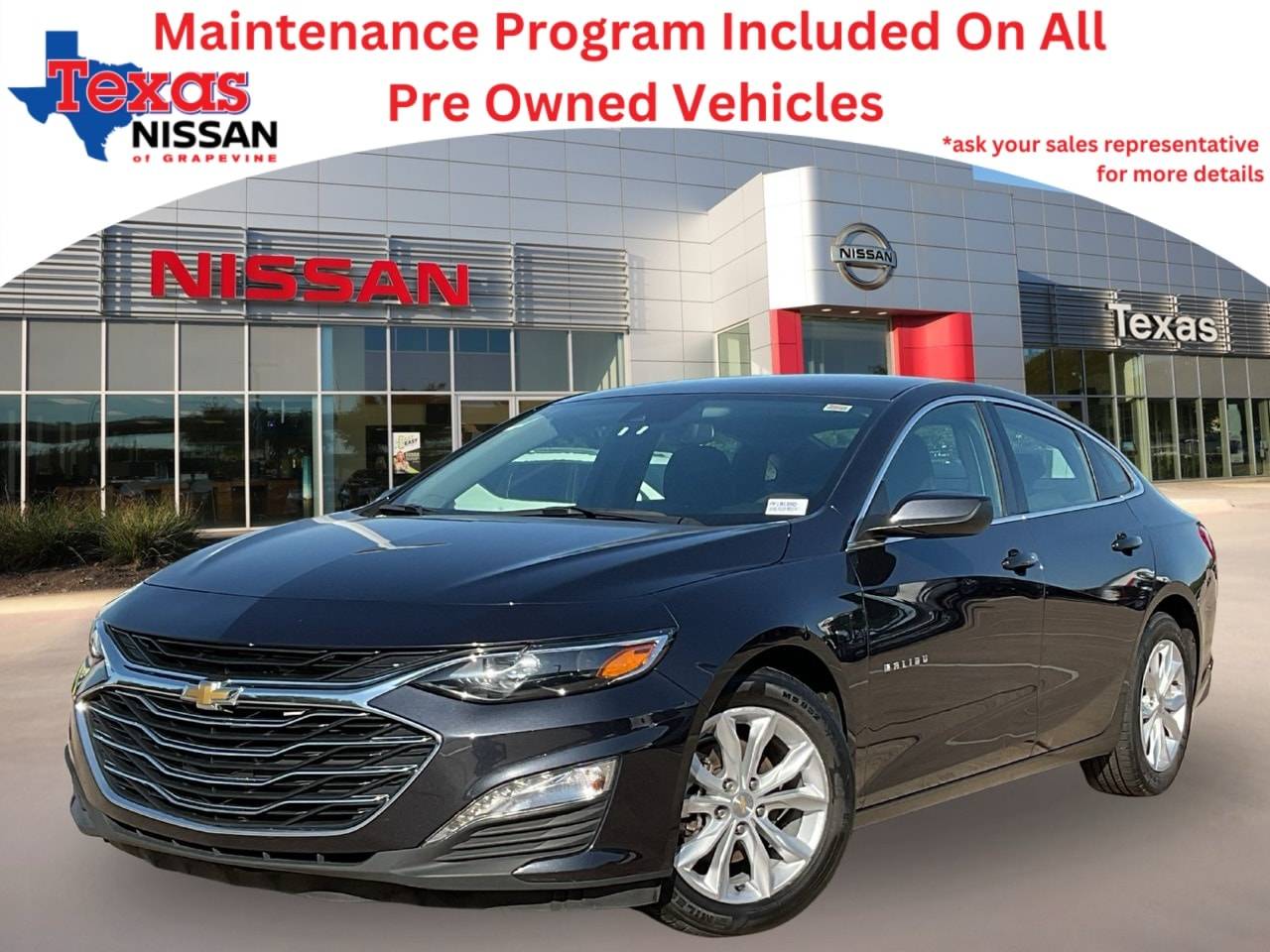 2023 Chevrolet Malibu LT — Sedan — 55,976 mi — Grapevine, TX