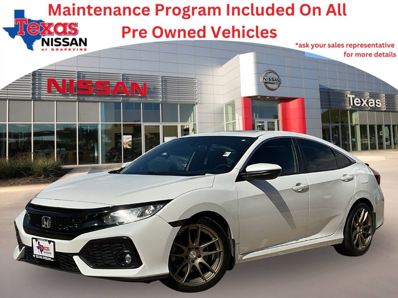2019 Honda Civic Si — Sedan — 65,628 mi — Grapevine, TX