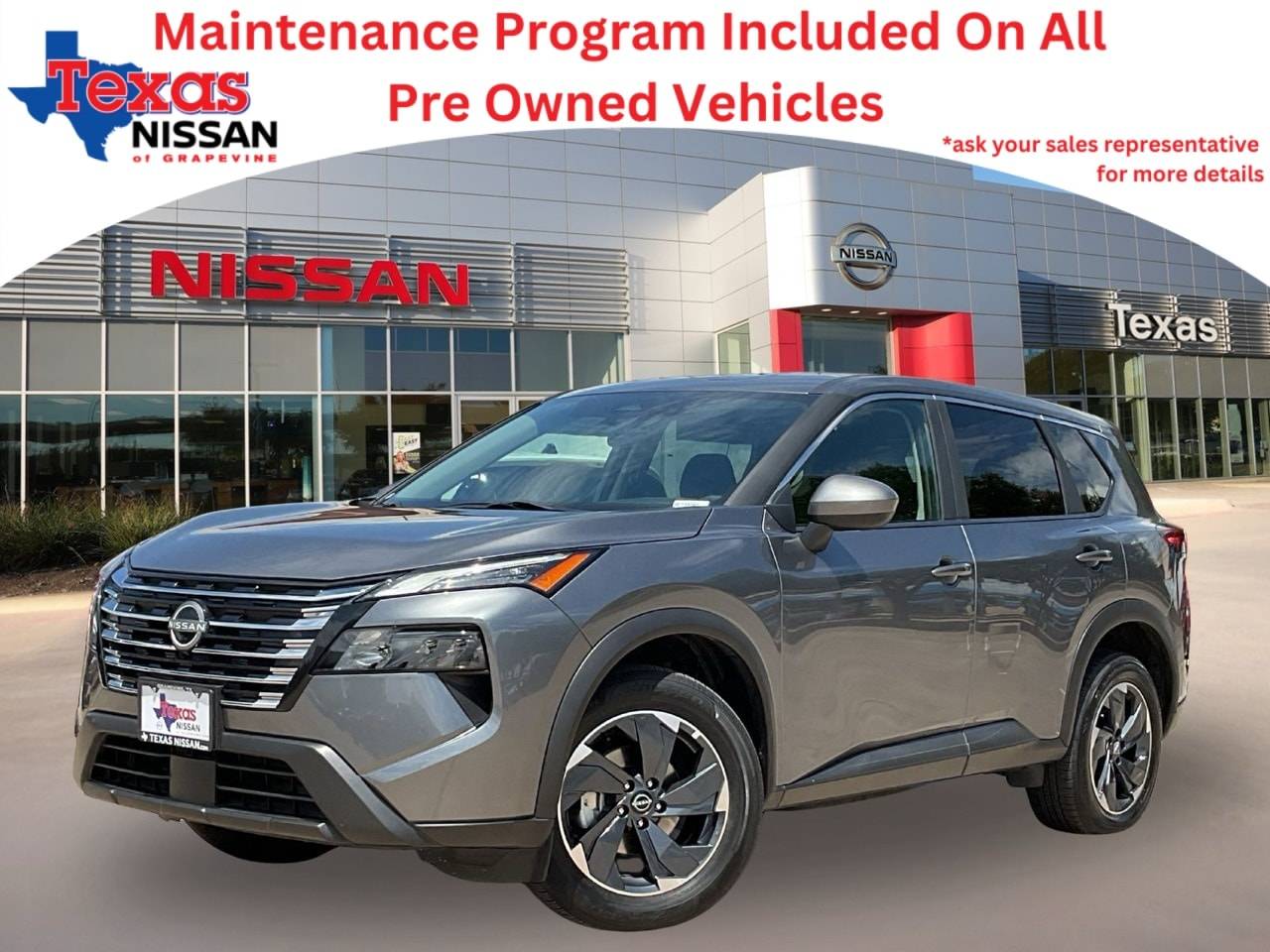 2024 Nissan Rogue SV — SUV — 24,618 mi — Grapevine, TX