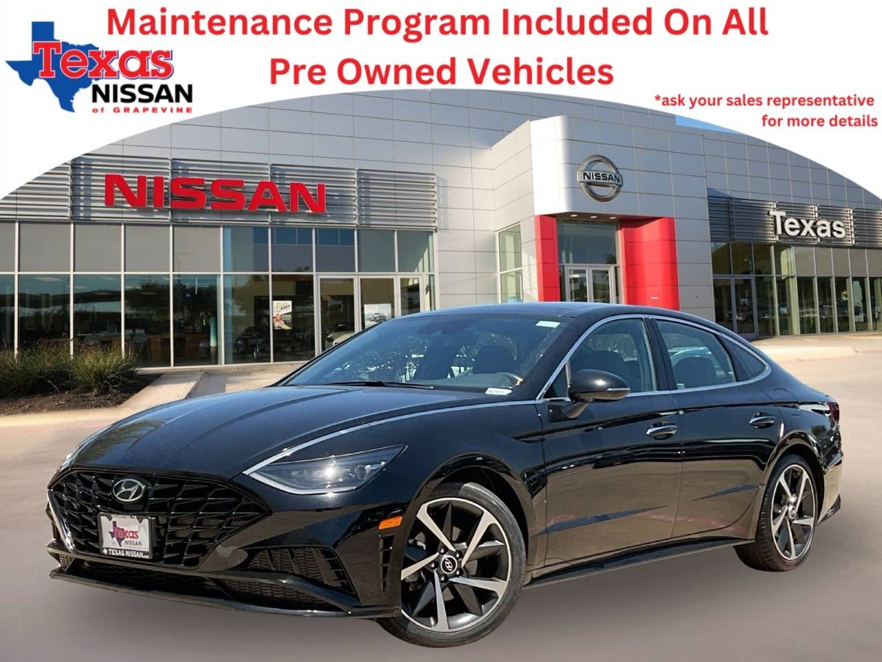 2023 Hyundai Sonata SEL Plus — Sedan — 51,817 mi — Grapevine, TX