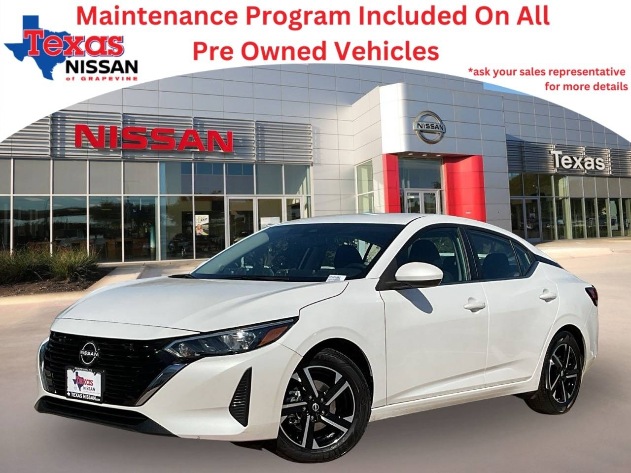2024 Nissan Sentra SV — Sedan — 37,462 mi — Grapevine, TX