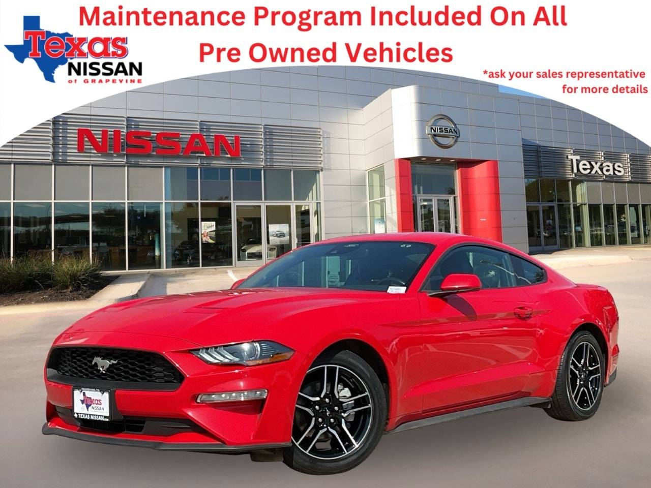 2023 Ford Mustang EcoBoost Premium — Coupe — 34,195 mi — Grapevine, TX