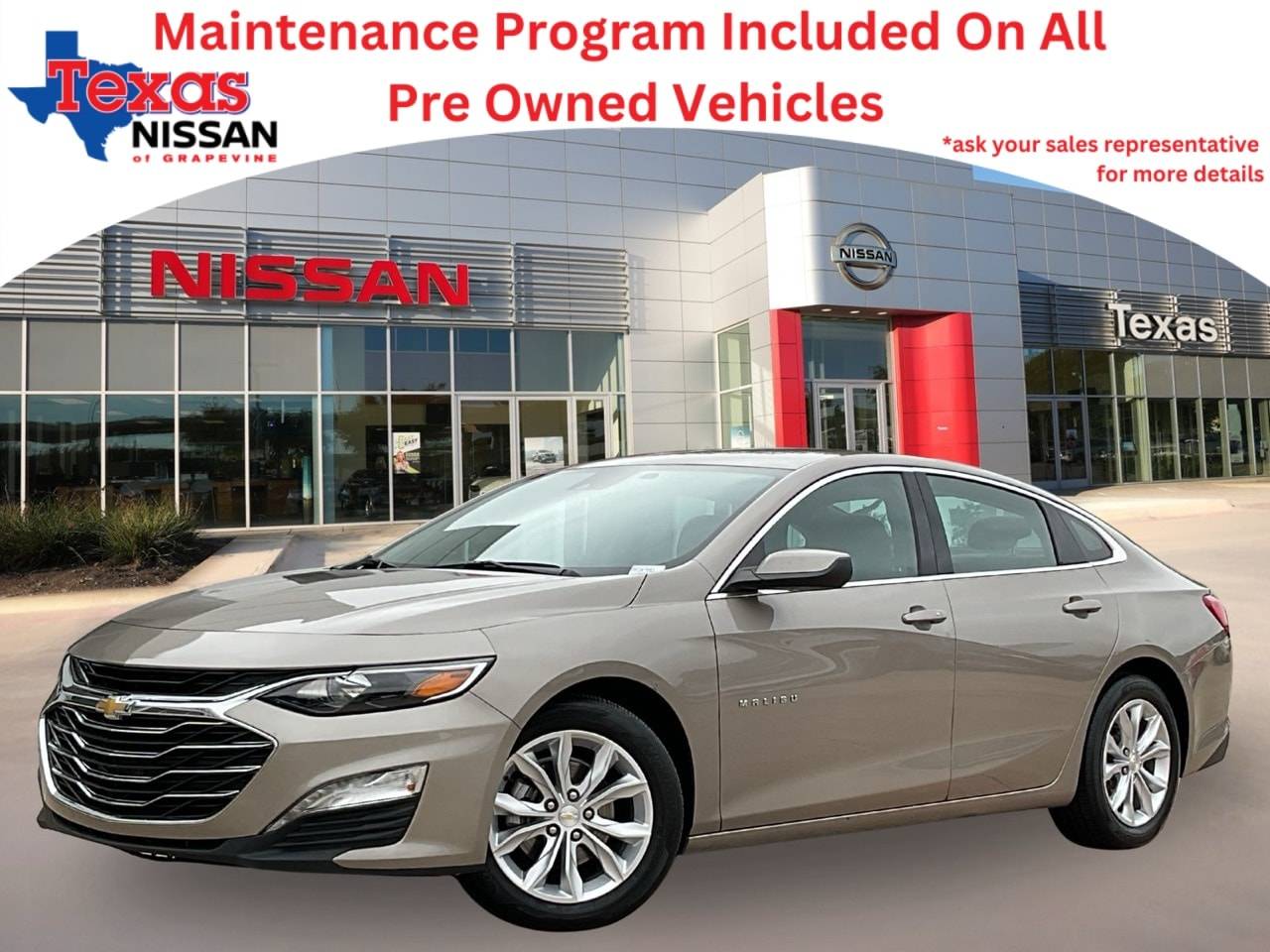 2023 Chevrolet Malibu LT — Sedan — 42,142 mi — Grapevine, TX