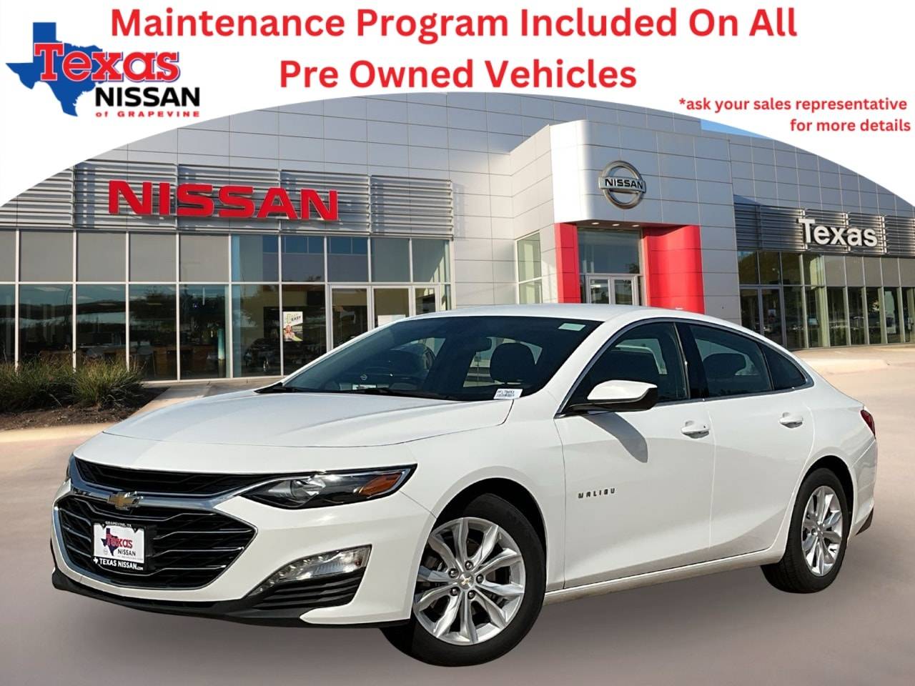 2023 Chevrolet Malibu LT — Sedan — 44,305 mi — Grapevine, TX